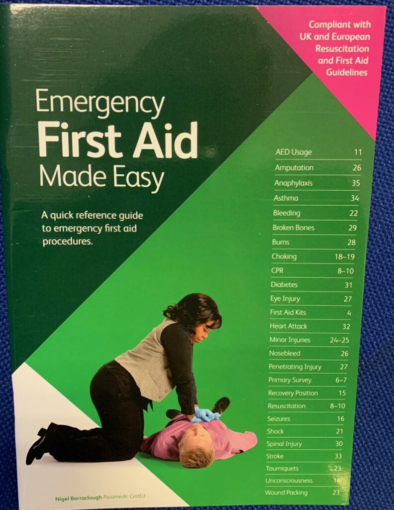 Emergency First Aid Made Easy WRTUK