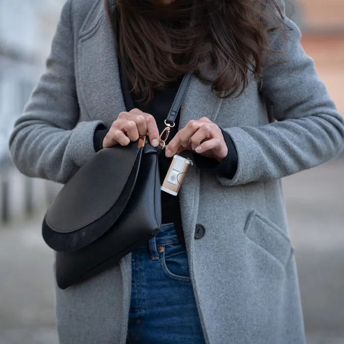 Ledlenser K6R Safety Rechargeable LED Keyring Torch Rose Gold - Image 6